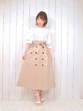 なつき🐻さん（レディース・163cm）の春コーディネート