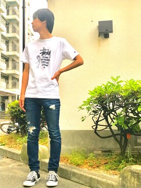 Daichiさん（メンズ・180cm）の春コーディネート