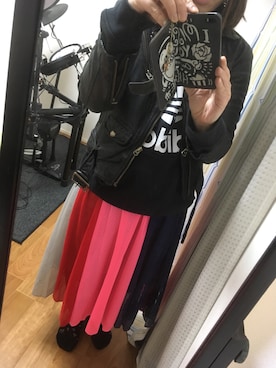 「aiko」｜「アイテム（ジャケット/アウター）」を使った、あやめんさん（レディース・152cm）の冬コーディネート