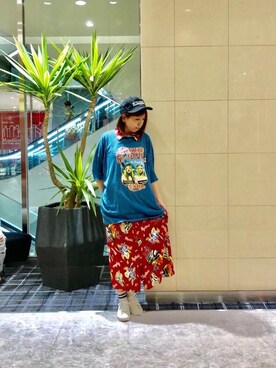 hiRaさん（レディース・157cm）の夏コーディネート