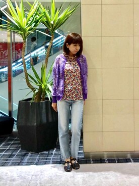 hiRaさん（レディース・157cm）の夏コーディネート