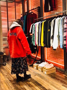 hiRaさん（レディース・157cm）の冬コーディネート