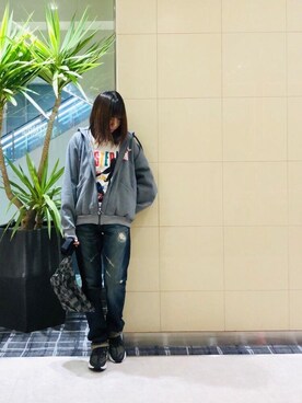 hiRaさん（レディース・157cm）の冬コーディネート