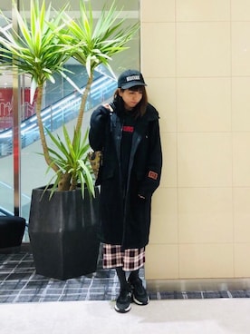 hiRaさん（レディース・157cm）の冬コーディネート