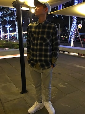 Chuang fu yaoさん（メンズ・171cm）の冬コーディネート