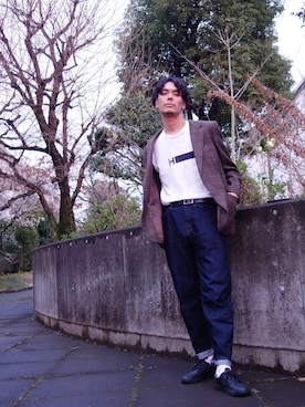 WEAROさん（メンズ・179cm）の春コーディネート