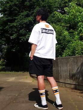 「RICHARDSON（リチャードソン）のアイテム」を使った、WEAROさん（メンズ・179cm）の夏コーディネート