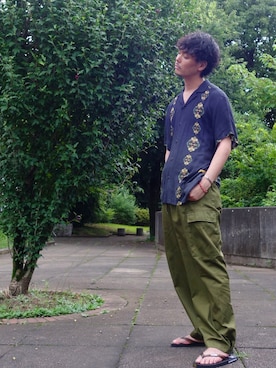 「hellrazor」｜WEAROさん（メンズ・179cm）の夏コーディネート