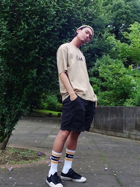 「RICHARDSON（リチャードソン）のアイテム」を使った、WEAROさん（メンズ・179cm）の夏コーディネート