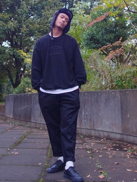 「ARIES(アリーズ)のアイテム」を使った、WEAROさん(メンズ・179cm)の秋コーディネート