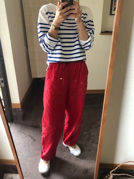 「LUCA/LADY LUCK LUCA（ルカ/レディラックルカ）のアイテム」を使った、uta☺︎さん（キッズ・120cm）の春コーディネート