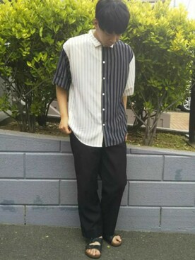 湧さん（メンズ・168cm）の夏コーディネート