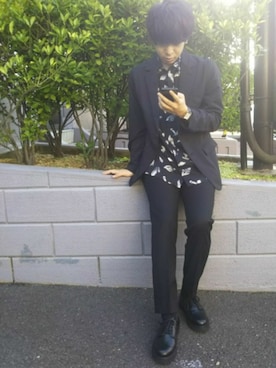 「おしゃれスタ（オシャレスタ）のアイテム」を使った、湧さん（メンズ・168cm）の秋コーディネート