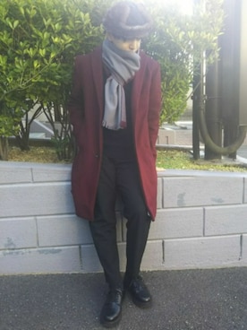 湧さん（メンズ・168cm）の冬コーディネート