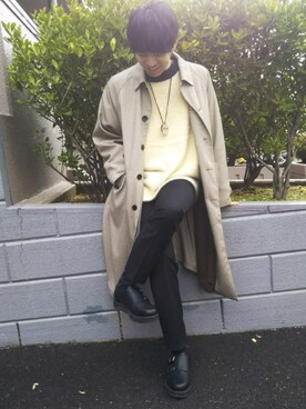 湧さん（メンズ・168cm）の冬コーディネート