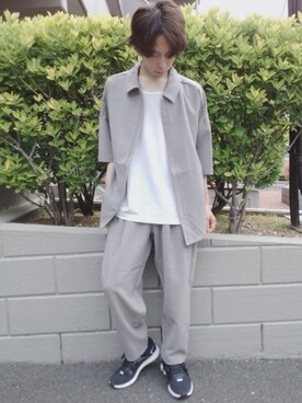 湧さん（メンズ・168cm）の夏コーディネート