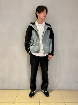 「GERRY（ジェリー）のアイテム（マウンテンパーカー）」を使った、kumaさん（メンズ・179cm）の冬コーディネート