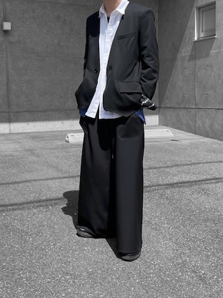 sulvam（サルバム）の「sulvam（サルバム）NO COLLAR JACKET