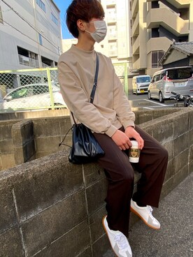 ブラウンパンツ のメンズ人気ファッションコーディネート Wear