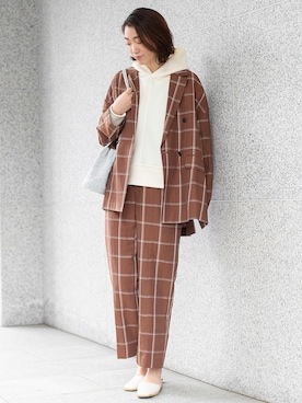 Yoshiko Tanakaさん（レディース・172cm）の春コーディネート