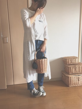 memeさん（レディース・158cm）の夏コーディネート