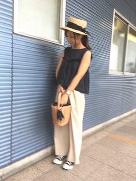 memeさん(レディース・158cm)の夏コーディネート