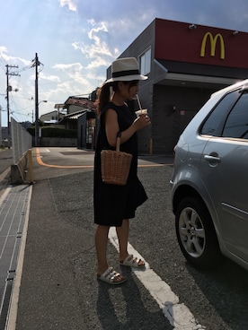 memeさん（レディース・158cm）の夏コーディネート