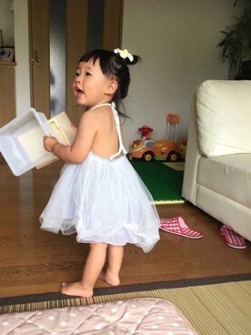 ワンピース ドレスを使った 2歳誕生日 の人気ファッションコーディネート Wear