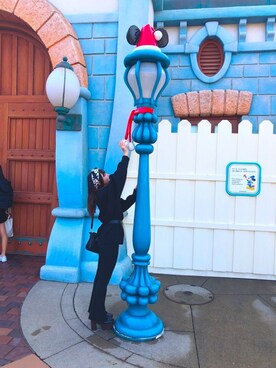 悠さん（レディース・154cm）の冬コーディネート