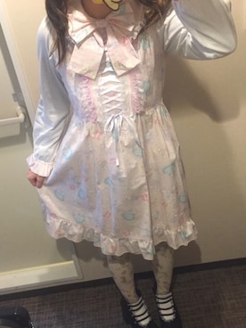 「Nile PERCH（ナイルパーチ）のアイテム（ワンピース/ドレス）」を使った、ゅさん（レディース・155cm）の秋コーディネート