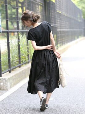 阿久津ゆりえさん（レディース・167cm）の夏コーディネート