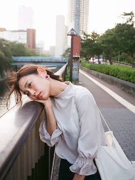 阿久津ゆりえさん（レディース・167cm）の秋コーディネート