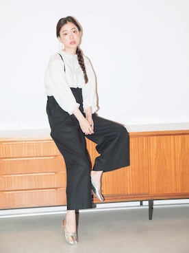 阿久津ゆりえさん（レディース・167cm）の春コーディネート