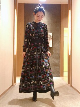 LOKITHO（ロキト）のワンピース/ドレスを使った人気ファッション