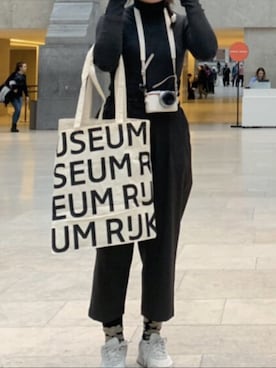 「AMSTERDAM（アムステルダム）のアイテム」を使った、🌝さん（レディース・161cm）の冬コーディネート