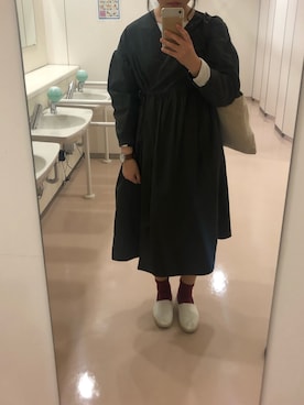 「カシュクール」｜「アイテム（スリッポン）」を使った、🌝さん（レディース・161cm）の春コーディネート