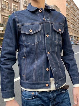 「TELLASON（テラソン）のアイテム」を使った、little drcowboy さん（メンズ・179cm）の冬コーディネート