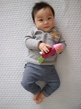 森田さん（キッズ・80cm）の春コーディネート