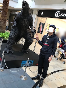 「ETERNAL（エターナル）のアイテム」を使った、4'sさん（メンズ・173cm）の春コーディネート