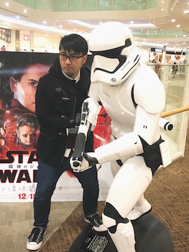 「アイテム（ダッフルコート）」を使った、Big Daddy Poohさん（メンズ・165cm・40代）の冬コーディネート