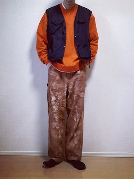 ペイさん（メンズ・183cm）の春コーディネート