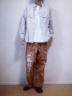 ペイさん（メンズ・183cm）の春コーディネート