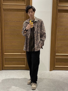 「BEAMS（ビームス）のアイテム（モカシン/デッキシューズ）」を使った、ペイさん（メンズ・183cm）の夏コーディネート