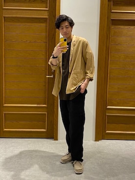 「RAGEBLUE（レイジブルー）のアイテム（テーラードジャケット）」を使った、ペイさん（メンズ・183cm）の夏コーディネート
