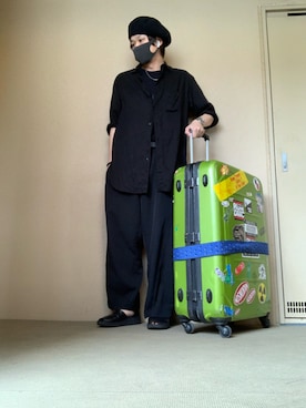 「飛行機」｜moto miniさん（メンズ・170cm）の夏コーディネート