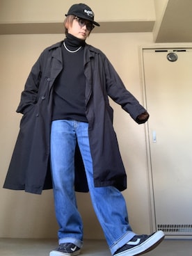 「TEATORA（テアトラ）のアイテム（ジャケット/アウター）」を使った、moto miniさん（メンズ・171cm）の冬コーディネート