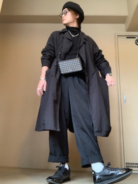 「TEATORA（テアトラ）のアイテム（ジャケット/アウター）」を使った、moto miniさん（メンズ・171cm）の冬コーディネート