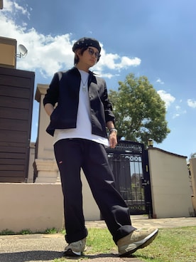 「思い出のアイテム」｜moto miniさん（メンズ・171cm）の春コーディネート