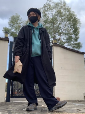 「TEATORA（テアトラ）のアイテム（ジャケット/アウター）」を使った、moto miniさん（メンズ・171cm）の冬コーディネート