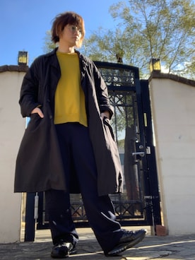 「TEATORA（テアトラ）のアイテム（ジャケット/アウター）」を使った、moto miniさん（メンズ・171cm）の冬コーディネート